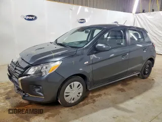 2024 Mitsubishi Mirage ES with VIN ML32AUHJ7RH006034, listed as a Copart auction lot 62421385 with 29,740 mi miles and Clean title. Bid and sale history available at DreamBid. Image 1.