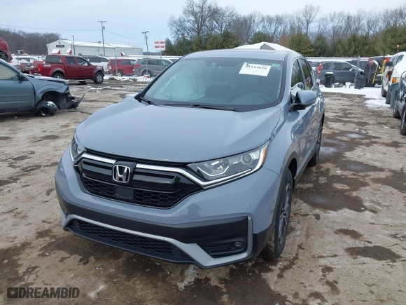 2022 Honda CR-V EX with VIN 2HKRW2H50NH632086, listed as a IAAI auction lot 41543656 with 39,735 mi miles. Bid and sale history available at carsss.com. Image 2.
