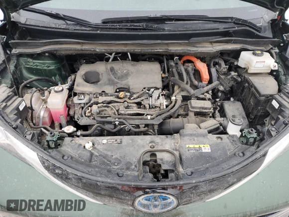 2021 Toyota Sienna Limited with VIN 5TDESKFC1MS033878, listed as a Copart auction lot 42054605 with 64,821 mi miles and Salvage Title. Bid and sale history available at DreamBid. Image 12.
