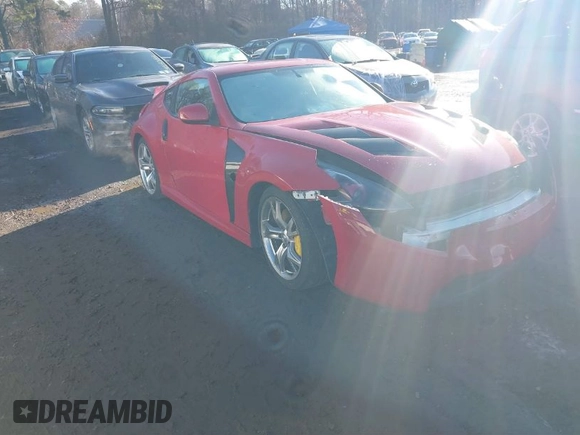 2009 Nissan 370Z Touring with VIN JN1AZ44E19M401881, listed as a IAAI auction lot 41183986 with 127,000 mi miles and . Bid and sale history available at DreamBid. Image 1.