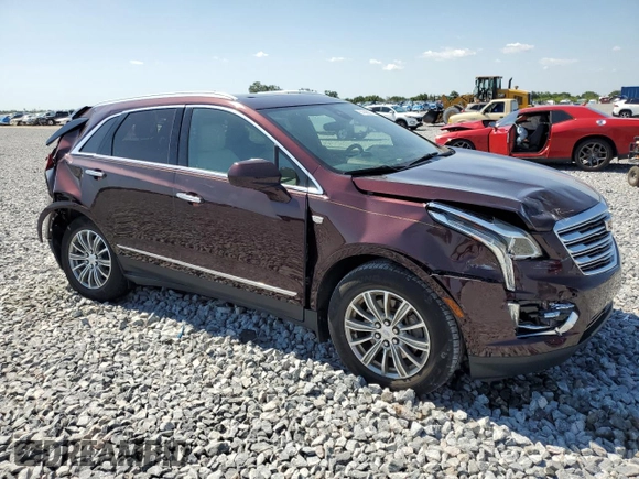 2017 Cadillac XT5 Luxury FWD with VIN 1GYKNBRSXHZ234691, listed as a Copart auction lot 57365875 with 64,489 mi miles and Salvage title. Bid and sale history available at DreamBid. Image 4.
