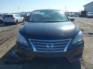 2015 Nissan Sentra S with VIN 3N1AB7AP7FY227075, listed as a IAAI auction lot 41983590 with 115,122 mi miles. Bid and sale history available at carsss.com. Image 12.