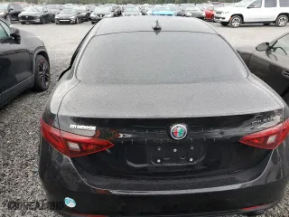 2019 Alfa Romeo Giulia with VIN ZARFAMAN4K7622772, listed as a Copart auction lot 73953434 with 0 mi miles and Salvage Title. Bid and sale history available at carsss.com. Image 6.