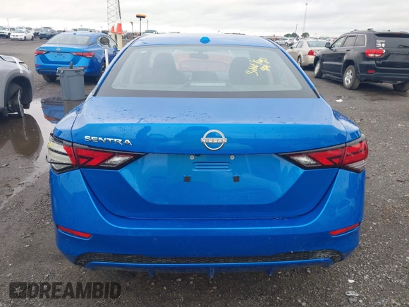 2025 Nissan Sentra SV with VIN 3N1AB8CV5SY296004, listed as a IAAI auction lot 42152404 with 1,389 mi miles. Bid and sale history available at carsss.com. Image 17.