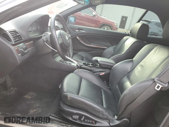 2004 BMW 3 Series 325Ci with VIN WBABW33494PL30530, listed as a Copart auction lot 48068885 with 63,416 mi miles and Salvage Title. Bid and sale history available at carsss.com. Image 7.