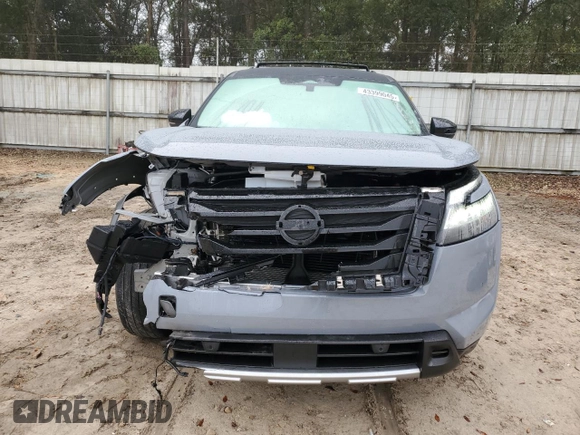 2024 Nissan Pathfinder Platinum z VIN 5N1DR3DH6RC259379, wystawiony jako Copart lot #43399045 z przebiegiem 19 750 mil mil oraz Szkoda całkowita • Salvage title. Historia ofert i sprzedaży dostępna na DreamBid. Obrazek 5.