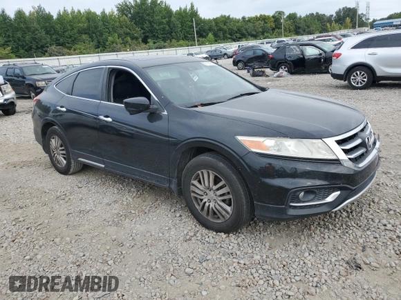2013 Honda Crosstour EX-L with VIN 5J6TF3H57DL001058, listed as a Copart auction lot 67185894 with 75,921 mi miles and Salvage Title. Bid and sale history available at carsss.com. Image 4.