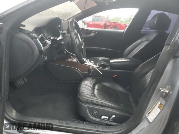 2016 Audi A7 Premium Plus with VIN WAUWGAFC2GN104433, listed as a Copart auction lot 55630065 with 166,291 mi miles and Salvage title. Bid and sale history available at DreamBid. Image 7.