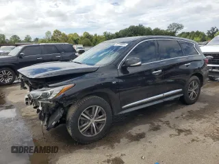 2019 Infiniti QX60 PURE with VIN 5N1DL0MMXKC559235, listed as a Copart auction lot 72116684 with 72,752 mi miles and Salvage Title. Bid and sale history available at carsss.com. Image 1.