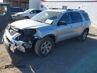 2012 GMC Acadia SLE with VIN 1GKKVPED7CJ187108, listed as a IAAI auction lot 41031200 with 161,605 mi miles. Bid and sale history available at carsss.com. Image 2.