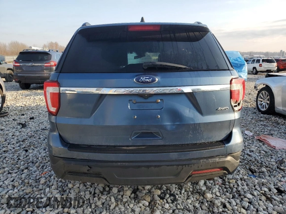 2018 Ford Explorer with VIN 1FM5K8B82JGA73750, listed as a Copart auction lot 52404615 with 167,772 mi miles and Clean title. Bid and sale history available at DreamBid. Image 6.