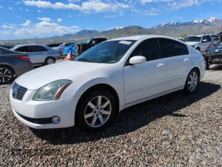 2004 Nissan Maxima SE z VIN 1N4BA41E24C883438, wystawiony jako Copart lot #56175265 z przebiegiem 122 747 mil mil oraz Szkoda całkowita • Salvage title. Historia ofert i sprzedaży dostępna na DreamBid. Obrazek 1.