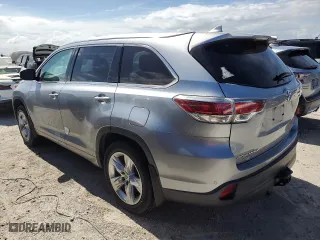 2015 Toyota Highlander Limited with VIN 5TDDKRFH8FS077024, listed as a Copart auction lot 75265984 with 130,597 mi miles and Non Repairable. Bid and sale history available at carsss.com. Image 2.