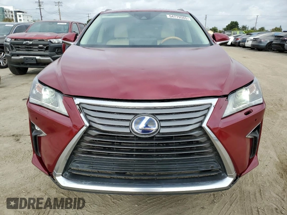 2020 Lexus RX with VIN 2T2HZMAA4LC151937, listed as a Copart auction lot 54779565 with 39,401 mi miles and Salvage Title. Bid and sale history available at carsss.com. Image 5.