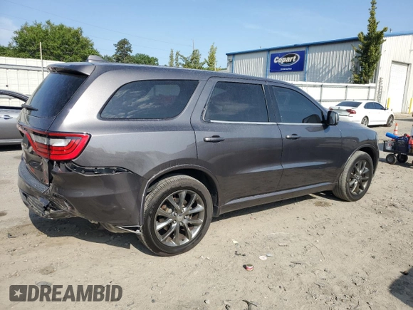 2016 Dodge Durango SXT with VIN 1C4RDHAGXGC361752, listed as a Copart auction lot 55430575 with 156,820 mi miles and Salvage title. Bid and sale history available at DreamBid. Image 3.
