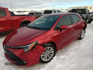 2024 Toyota Corolla Hatchback SE with VIN JTND4MBE7R3217722, listed as a Copart auction lot 45159265 with 11,553 mi miles and Salvage Title. Bid and sale history available at carsss.com. Image 1.