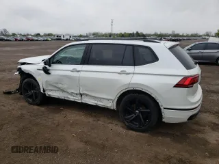2024 Volkswagen Tiguan SE R-Line Black with VIN 3VV8B7AX5RM106702, listed as a Copart auction lot 54958375 with 47,099 mi miles and Salvage title. Bid and sale history available at DreamBid. Image 2.