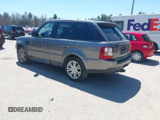 2008 Land Rover Range Rover Sport HSE with VIN SALSF25478A166352, listed as a IAAI auction lot 42090875 with 171,843 mi miles. Bid and sale history available at carsss.com. Image 3.
