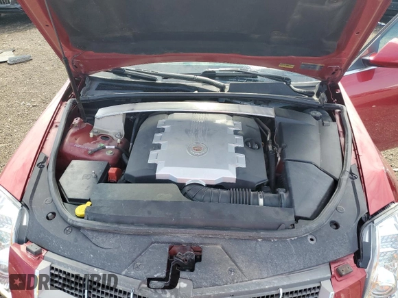 2008 Cadillac CTS AWD with VIN 1G6DT57V780193897, listed as a Copart auction lot 51231425 with 78,585 mi miles and Salvage Title. Bid and sale history available at DreamBid. Image 13.