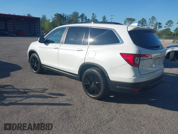 2021 Honda Pilot Special Edition with VIN 5FNYF5H24MB037208, listed as a IAAI auction lot 41319708 with 64,633 mi miles and . Bid and sale history available at DreamBid. Image 3.