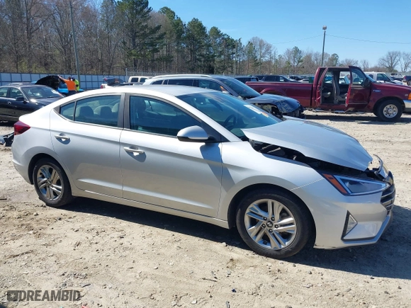 2019 Hyundai Elantra Preferred with VIN KMHD84LF4KU743494, listed as a IAAI auction lot 41821777 with 147,704 mi miles. Bid and sale history available at carsss.com. Image 13.