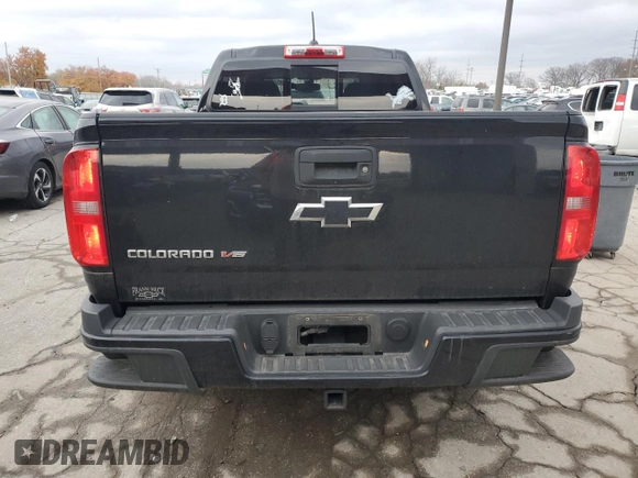2017 Chevrolet Colorado 4WD Z71 with VIN 1GCGTDEN9H1149269, listed as a Copart auction lot 81710534 with 142,545 mi miles and Salvage title. Bid and sale history available at DreamBid. Image 6.