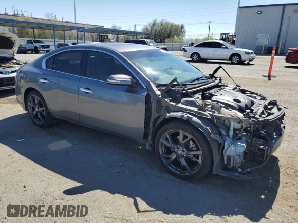 2014 Nissan Maxima S with VIN 1N4AA5AP2EC492648, listed as a Copart auction lot 60300065 with 95,131 mi miles and Salvage title. Bid and sale history available at DreamBid. Image 4.