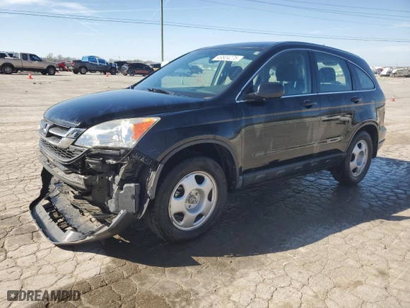 2011 Honda CR-V LX with VIN 3CZRE3H31BG705486, listed as a Copart auction lot 49804275 with 44,652 mi miles and Salvage Title. Bid and sale history available at carsss.com. Image 1.