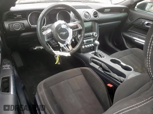 2021 Ford Mustang EcoBoost with VIN 1FA6P8TH7M5126618, listed as a Copart auction lot 58210555 with Not provided miles and Salvage title. Bid and sale history available at DreamBid. Image 8.
