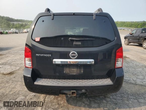 2011 Nissan Pathfinder S with VIN 5N1AR1NB8BC632476, listed as a Copart auction lot 59348985 with 202,440 mi miles and Salvage title. Bid and sale history available at DreamBid. Image 6.