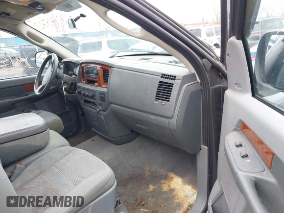 2006 Dodge 1500 SLT with VIN 1D7HU16286J140554, listed as a IAAI auction lot 41838582 with 132,166 mi miles and . Bid and sale history available at DreamBid. Image 5.