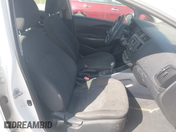 2014 Kia Rio LX with VIN KNADM4A37E6332282, listed as a IAAI auction lot 42050166 with 159,116 mi miles. Bid and sale history available at carsss.com. Image 5.