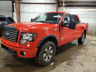 2011 Ford F-150 XLT with VIN 1FTFW1ET9BFB72335, listed as a Copart auction lot 51477775 with 328,627 mi miles and Clean Title. Bid and sale history available at carsss.com. Image 1.