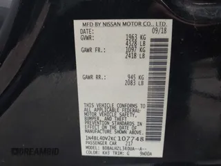 2019 Nissan Altima SV z VIN 1N4BL4DV2KC107748, wystawiony jako IAAI lot #41912040 z przebiegiem 157 226 mil mil oraz . Historia ofert i sprzedaży dostępna na DreamBid. Obrazek 9.