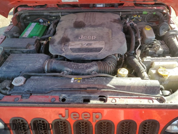 2018 Jeep Wrangler JK Unlimited Sport S with VIN 1C4BJWDG2JL899265, listed as a Copart auction lot 85165474 with 102,619 mi miles and Salvage Title. Bid and sale history available at carsss.com. Image 11.