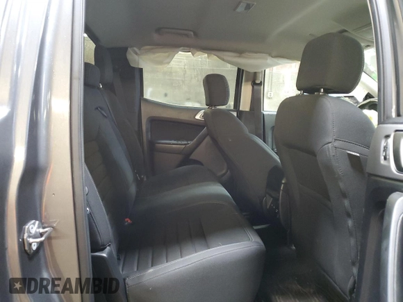 2021 Ford Ranger XL with VIN 1FTER4FH5MLD26185, listed as a Copart auction lot 58040675 with 27,541 mi miles and Salvage title. Bid and sale history available at DreamBid. Image 10.