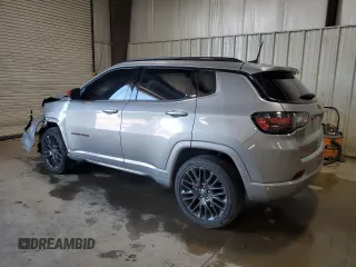 2023 Jeep Compass Limited with VIN 3C4NJDCN9PT528652, listed as a Copart auction lot 55201635 with 12,313 mi miles and Salvage title. Bid and sale history available at DreamBid. Image 2.
