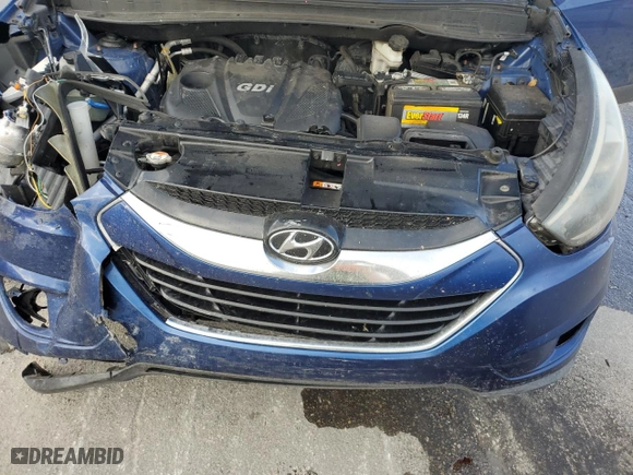 2014 Hyundai Tucson Limited with VIN KM8JU3AG6EU900984, listed as a Copart auction lot 85445844 with 60,141 mi miles and Salvage Title. Bid and sale history available at carsss.com. Image 12.