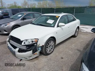 2006 Audi A4 2.0T z VIN WAUDF78E06A089352, wystawiony jako IAAI lot #42126515 z przebiegiem 142 389 mil mil oraz . Historia ofert i sprzedaży dostępna na DreamBid. Obrazek 2.