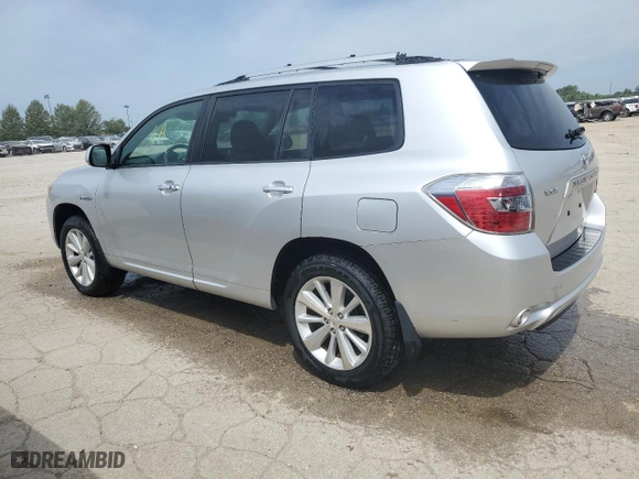 2009 Toyota Highlander Hybrid Limited with VIN JTEEW44A292030600, listed as a Copart auction lot 56740284 with 0 mi miles and Salvage Title. Bid and sale history available at carsss.com. Image 2.