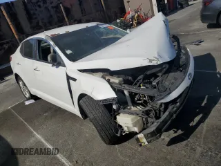 2013 Kia Optima EX with VIN 5XXGN4A70DG252340, listed as a Copart auction lot 58091195 with Not provided miles and Salvage title. Bid and sale history available at DreamBid. Image 4.