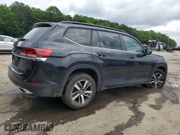 2022 Volkswagen Atlas SE with VIN 1V2DP2CA4NC534992, listed as a Copart auction lot 59531005 with 41,927 mi miles and Salvage title. Bid and sale history available at DreamBid. Image 3.
