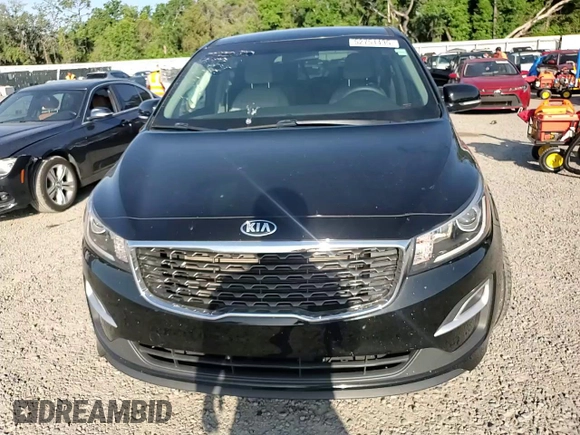 2021 Kia Sedona LX with VIN KNDMB5C16M6662925, listed as a Copart auction lot 52751435 with 86,548 mi miles and Non Repairable. Bid and sale history available at carsss.com. Image 12.