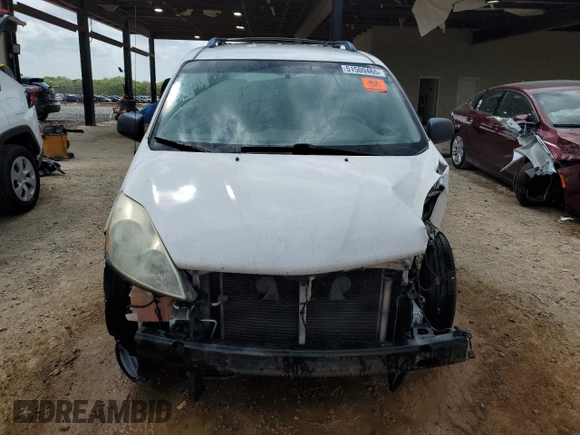 2006 Toyota Sienna CE with VIN 5TDZA23C46S518172, listed as a Copart auction lot 51509465 with 0 mi miles and Salvage Title. Bid and sale history available at carsss.com. Image 5.