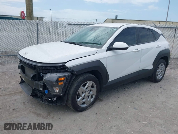 2024 Hyundai Kona SE with VIN KM8HA3AB7RU131235, listed as a IAAI auction lot 41971756 with 10,568 mi miles. Bid and sale history available at carsss.com. Image 17.