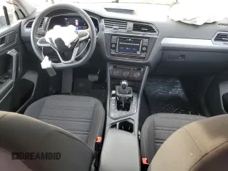 2023 Volkswagen Tiguan S with VIN 3VVRB7AX3PM016983, listed as a Copart auction lot 85617494 with 35,500 mi miles and Salvage title. Bid and sale history available at DreamBid. Image 8.