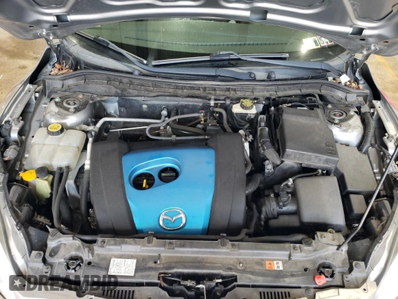 2013 Mazda 3 i Grand Touring with VIN JM1BL1MP5D1790764, listed as a Copart auction lot 57269495 with 105,604 mi miles and Salvage title. Bid and sale history available at DreamBid. Image 11.