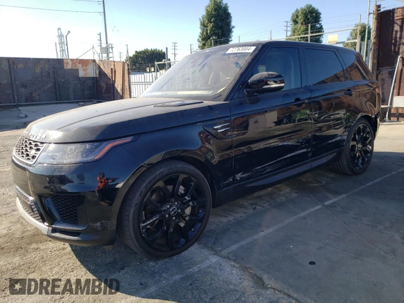 2018 Land Rover Range Rover Sport SE with VIN SALWG2RV2JA414630, listed as a Copart auction lot 72763004 with 57,349 mi miles and Salvage title. Bid and sale history available at DreamBid. Image 1.