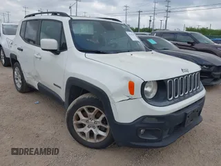 2018 Jeep Renegade Latitude with VIN ZACCJABB2JPH42684, listed as a IAAI auction lot 42130246 with Not Provided miles and . Bid and sale history available at carsss.com. Image 1.