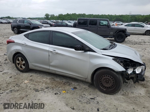 2014 Hyundai Elantra SE с VIN 5NPDH4AE2EH484114, выставлен на аукционе Copart как лот 53851635 с пробегом 238 417 миль миль и Списание • Salvage title. История ставок и продаж доступна на DreamBid. Изображение 4.